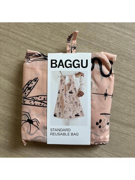 Baggu Other - New BAGGU Standard Reusable Eco Bag Shopping Tote Ballet Icons Witchy Whimsigoth